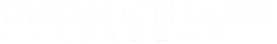 Prometheus Academy text logo